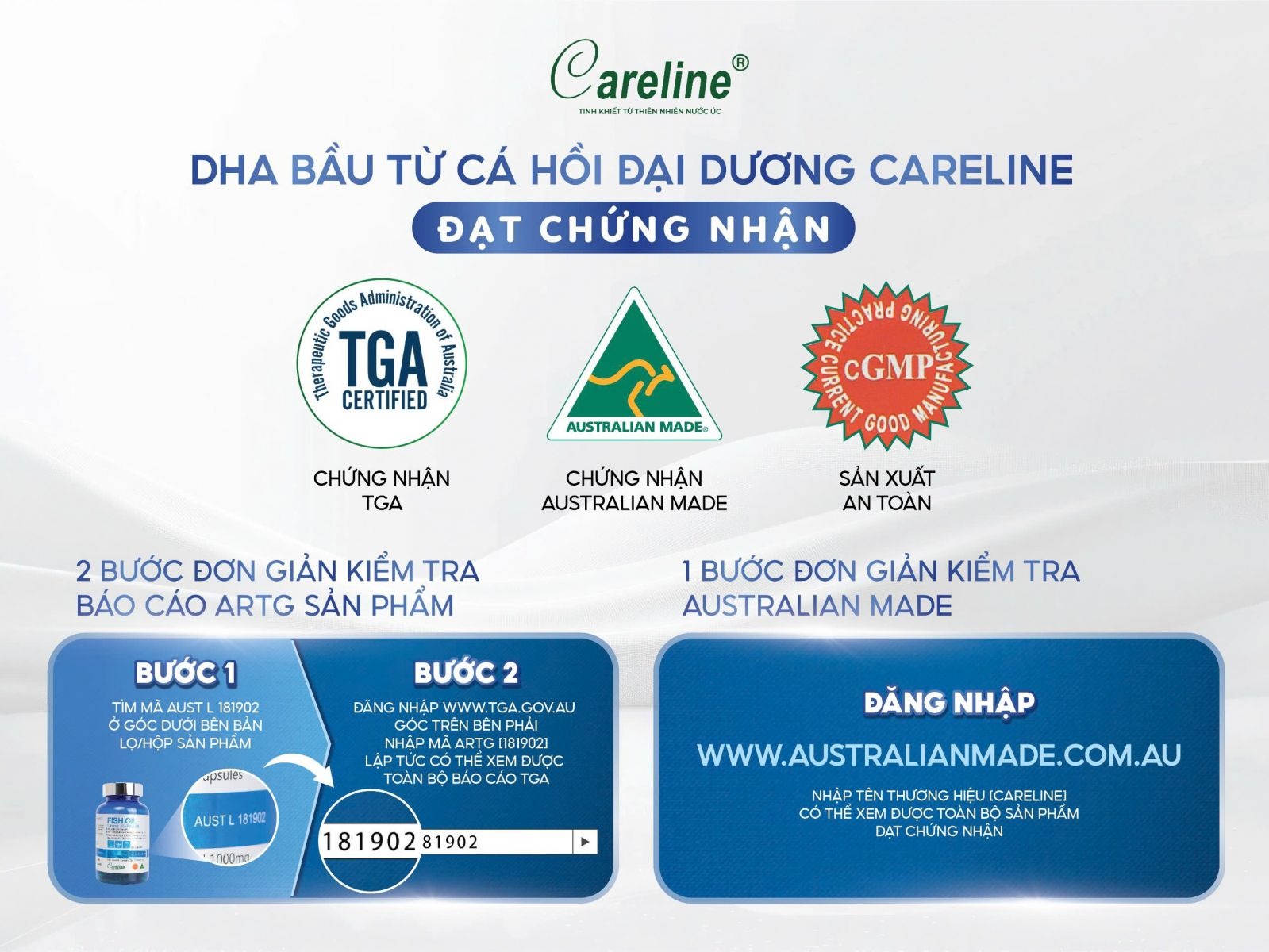 Dầu cá hồi Careline