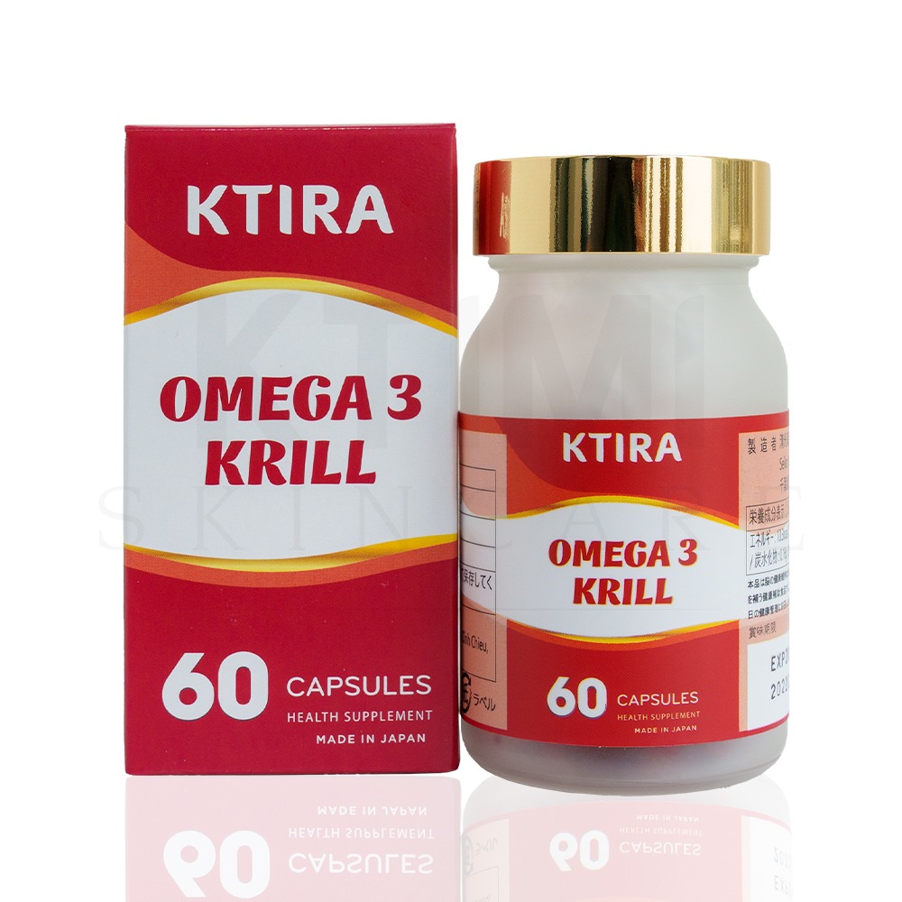 Dầu Nhuyễn Thể OMEGA 3 KRILL KTIRA