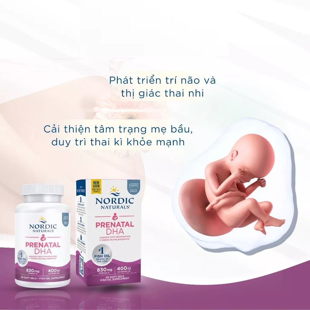 DHA bầu Nordic Naturals