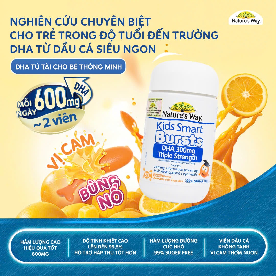 Kids Smart Bursts DHA 300mg