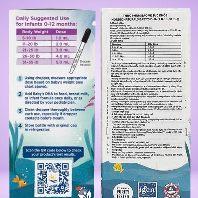 null Siro Baby's DHA Nordic Naturals