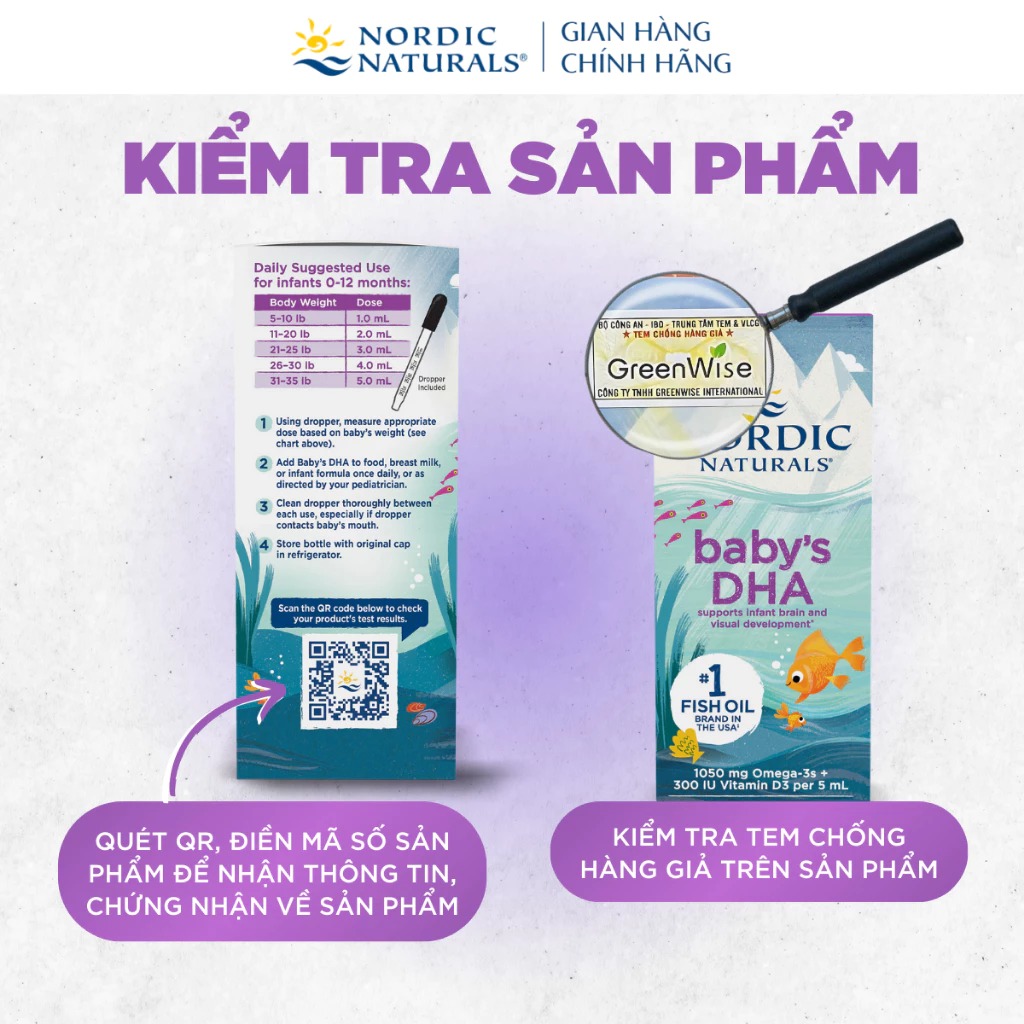 null Siro Baby's DHA Nordic Naturals