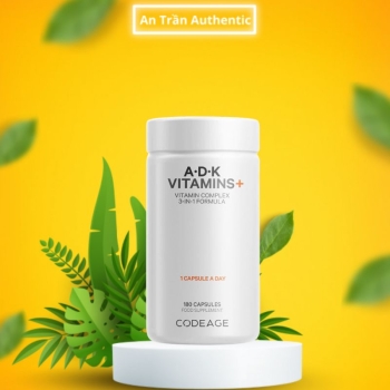 Codeage ADK Vitamins - Viên bổ sung vitamin 3-trong-1 tăng cường sức khỏe