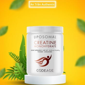 Codeage Liposomal Creatine Mononhydrate - Bột tăng cơ, tăng cường thể lực