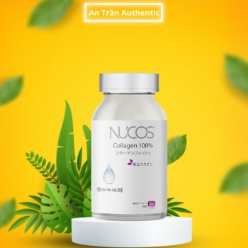 Viên uống Nucos collagen 100% từ Nhật Bản - Duy trì sự trẻ trung cho làn da