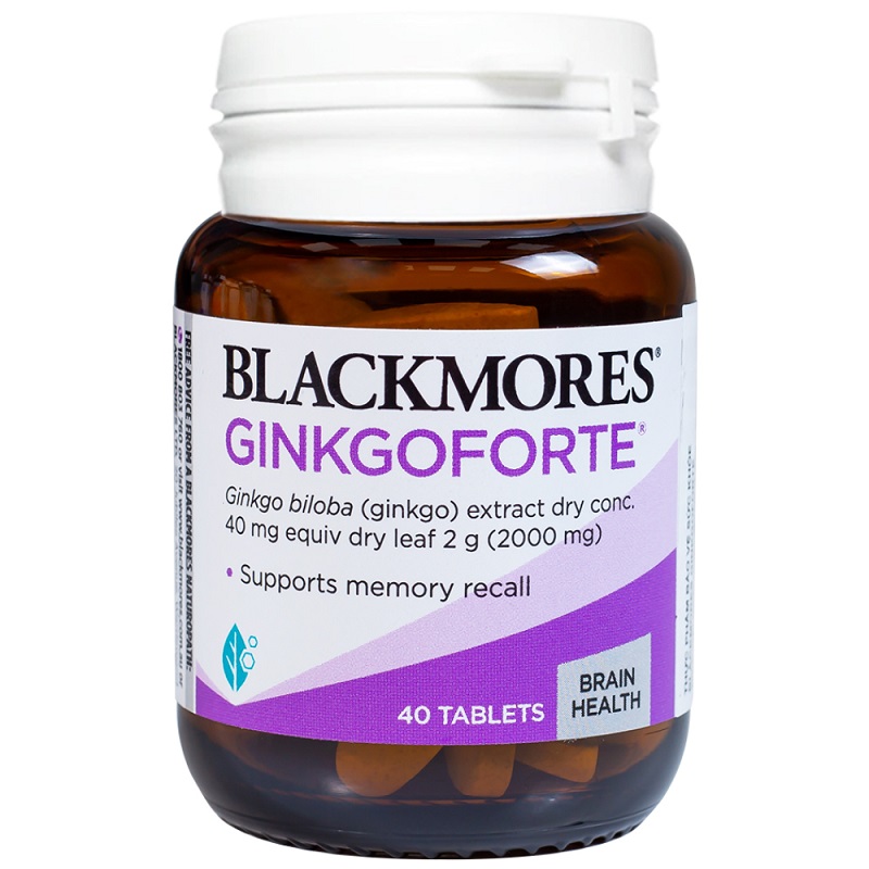 Mô tả sản phẩm Blackmores Ginkgo Forte