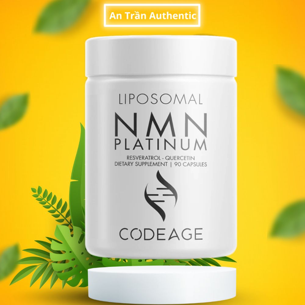 Liposomal NMN Codeage - Viên Uống Chống Lão Hóa - Nhập Khẩu Chính Ngạch Có Tem Phụ Tiếng Việt Có VAT, Có Tem Chống Hàng Giả Mã QR