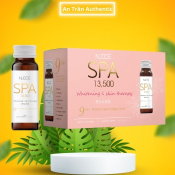 Nước Uống Collagen Nucos Spa Làm Sáng Da (13.500mg x 10) Spa Whitening & Skin Theraphy 9-in-1 Collagen Drink