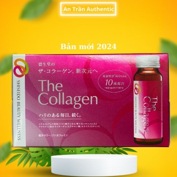 The Collagen Shiseido Dạng Nước Dễ Hấp Thụ - Nhập Khẩu Chính Ngạch Có Tem Phụ Có VAT - Mẫu Mới 2024 Bổ Sung Thành Phần