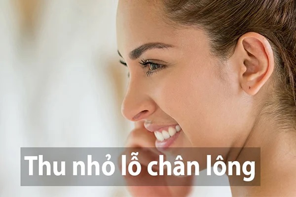 Thu nhỏ lỗ chân lông