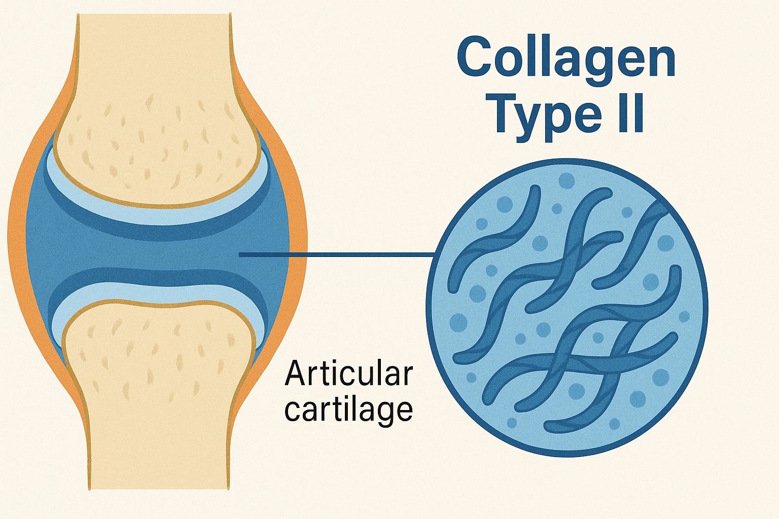 Collagen Type II là gì? Vì sao chuyên biệt cho sụn khớp?